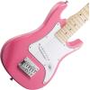 imageAshthorpe 30inch Beginner Electric Guitar Kit with Amplifier Pink Basic Starter Package wGig Bag Strings Strap PicksPink