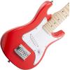 imageAshthorpe 30inch Beginner Electric Guitar Kit with Amplifier Pink Basic Starter Package wGig Bag Strings Strap PicksRed