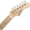 imageAshthorpe 30inch Beginner Electric Guitar Kit with Amplifier Pink Basic Starter Package wGig Bag Strings Strap PicksTeal