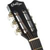 imageAshthorpe 38inch Beginner Acoustic Guitar Package Black Basic Starter Kit wGig Bag Strings Strap Tuner Pitch Pipe PicksBlack
