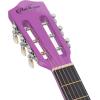 imageAshthorpe 38inch Beginner Acoustic Guitar Package Black Basic Starter Kit wGig Bag Strings Strap Tuner Pitch Pipe PicksPurple