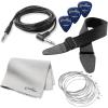 imageAshthorpe 39Inch Electric Guitar Light BlueSilver FullSize Guitar Kit with Padded Gig Bag Tremolo Bar Strap Strings Cable Cloth PicksMint GreenWhite
