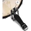 imageAshthorpe 5Piece Full Size Adult Drum Set with Remo Heads ampamp Premium Brass Cymbals  Complete Professional Percussion Kit with Chrome Hardware  SilverRed