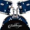 imageAshthorpe 5Piece Full Size Adult Drum Set with Remo Heads ampamp Premium Brass Cymbals  Complete Professional Percussion Kit with Chrome Hardware  SilverBlue