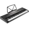 imageAshthorpe 61Key Digital Electronic Keyboard Piano Beginner Kit with Stand Bench Headphones Mic and Keynote Stickers