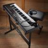 imageAshthorpe 61Key Digital Electronic Keyboard Piano Beginner Kit with Stand Bench Headphones Mic and Keynote Stickers