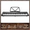 imageAshthorpe 61Key Digital Electronic Keyboard Piano Portable Beginner Kit with Headphones Mic and Keynote Stickers