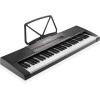 imageAshthorpe 61Key Digital Electronic Keyboard Piano Portable Beginner Kit with Headphones Mic and Keynote Stickers
