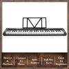 imageAshthorpe 61Key Digital Electronic Keyboard Piano for Beginners Includes Headphones Mic and Keynote Stickers