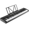 imageAshthorpe 61Key Digital Electronic Keyboard Piano for Beginners Includes Stand Bench Headphones Mic and Keynote Stickers