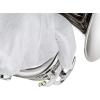 imageAshthorpe Bb Brass Pocket Trumpet with Nickel Plated Finish  Includes Case Mouthpiece Gloves Cleaning Cloth Valve OilNickel