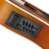 imageAshthorpe FullSize Cutaway Thinline AcousticElectric Guitar Package  Premium Tonewoods  BlackBrown