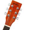 imageAshthorpe FullSize Cutaway Thinline AcousticElectric Guitar Package  Premium Tonewoods  BlackNatural