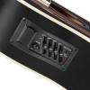 imageAshthorpe FullSize Dreadnought AcousticElectric Guitar Bundle  Premium Tonewoods  BlackBlack