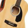 imageAshthorpe FullSize Dreadnought AcousticElectric Guitar Bundle  Premium Tonewoods  BlackNatural