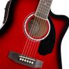 imageAshthorpe FullSize Dreadnought Cutaway Acoustic Electric Guitar Package with 10 Watt Amp  SunburstRed