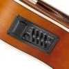 imageAshthorpe FullSize Dreadnought Cutaway AcousticElectric Guitar Bundle  Premium Tonewoods  BlueBrown