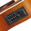 imageAshthorpe FullSize LeftHanded Dreadnought Cutaway AcousticElectric Guitar Bundle  Premium Tonewoods  BlackBrown
