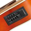 imageAshthorpe FullSize LeftHanded Dreadnought Cutaway AcousticElectric Guitar Bundle  Premium Tonewoods  BlackNatural