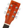 imageAshthorpe FullSize Thinline Cutaway Acoustic Electric Guitar Package with 10 Watt Amp  BrownNatural