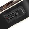 imageAshthorpe Left Handed FullSize Dreadnought Cutaway Acoustic Electric Guitar Package with 10 Watt Amp  BlackBlack
