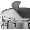 imageAshthorpe Snare Drum Set with Remo Head Black  Student Beginner Kit with Stand Padded Gig Bag Practice Pad Neck Strap and SticksSilver