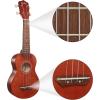imageAshthorpe Soprano Ukulele for Beginners  Mahogany 21inch 4 String Uke Starter Bundle Kit for Kids with Gig Bag Cloth and PicksMahogany