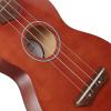 imageAshthorpe Soprano Ukulele for Beginners  Mahogany 21inch 4 String Uke Starter Bundle Kit for Kids with Gig Bag Cloth and PicksMahogany