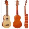 imageAshthorpe Soprano Ukulele for Beginners  Mahogany 21inch 4 String Uke Starter Bundle Kit for Kids with Gig Bag Cloth and PicksTwoTone Natural