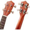imageAshthorpe Soprano Ukulele for Beginners  Mahogany 21inch 4 String Uke Starter Bundle Kit for Kids with Gig Bag Cloth and PicksTwoTone Natural
