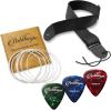 imageAshthorpe 39inch FullSize Classical Acoustic Guitar Premium Tonewoods with Classic Natural Finish Nylon Strings Gig Bag Strap Picks