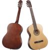imageAshthorpe 39inch FullSize Classical Acoustic Guitar Premium Tonewoods with Classic Natural Finish Nylon Strings Gig Bag Strap Picks